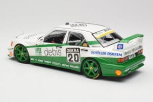 Mercedes 190E 2.5-16 EVO II W201 #20 Team Zakspeed M. Schumacher DTM 1991 Minichamps 1:18 155913620 Diecast — photo 4 of 6