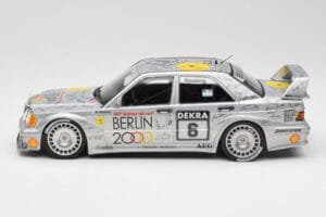 Mercedes 190E 2.5-16 EVO II W201 #6 Team AMG Mercedes K. Rosberg DTM 1992 Minichamps 1:18 155923606 Diecast — photo 5 of 6
