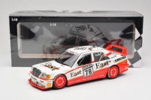 Mercedes 190E 2.5-16 EVO II W201 #78 Team AMG E. Lohr DTM 1991 Minichamps 1:18 155913678 Diecast — photo 6 of 6