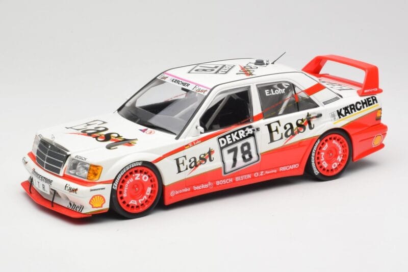 Mercedes 190E 2.5-16 EVO II W201 #78 Team AMG E. Lohr DTM 1991 Minichamps 1:18 155913678 Diecast