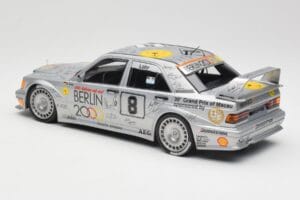 Mercedes 190E 2.5-16 EVO II W201 #8 Zung Fu E. Lohr Guia Race Macau 1992 Minichamps 1:18 155923608 Diecast — photo 4 of 6