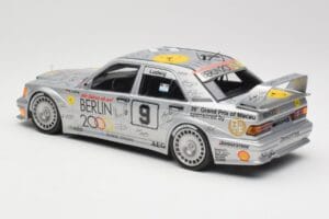 Mercedes 190E 2.5-16 EVO II W201 #9 Zung Fu K. Ludwig Guia Race Macau 1992 Minichamps 1:18 155923609 Diecast — photo 4 of 6
