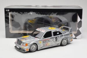 Mercedes 190E 2.5-16 EVO II W201 #9 Zung Fu K. Ludwig Guia Race Macau 1992 Minichamps 1:18 155923609 Diecast — photo 6 of 6