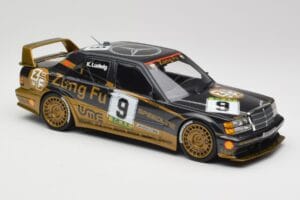 Mercedes 190E 2.5-16 EVO II W201 #9 Zung Fu K. Ludwig Guia Race Macau 1991 Minichamps 1:18 155913609 Diecast — photo 2 of 6