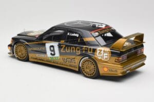 Mercedes 190E 2.5-16 EVO II W201 #9 Zung Fu K. Ludwig Guia Race Macau 1991 Minichamps 1:18 155913609 Diecast — photo 4 of 6