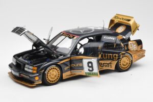 Mercedes 190E 2.5-16 Evo II #9 K. Ludwig Macau GP 3rd Place 1991 AUTOart 1:18 89135 Diecast — photo 2 of 8