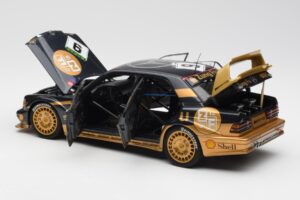 Mercedes 190E 2.5-16 Evo II #9 K. Ludwig Macau GP 3rd Place 1991 AUTOart 1:18 89135 Diecast — photo 5 of 8