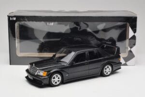 Mercedes 190E W201 2.5-16 EVO 2 Black Metallic Minichamps 1:18 155036100 Diecast — photo 6 of 6