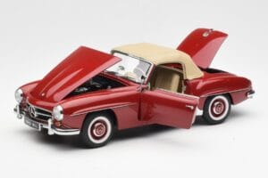 Mercedes 190SL W198 Red AUTOart 1:18 76116 Diecast — photo 2 of 8