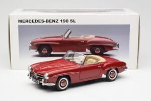 Mercedes 190SL W198 Red AUTOart 1:18 76116 Diecast — photo 8 of 8