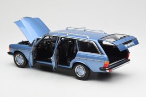 Mercedes 200 S123 T-Model Diamond Blue Dealer Edition Norev 1:18 B66040671 Diecast — photo 5 of 8