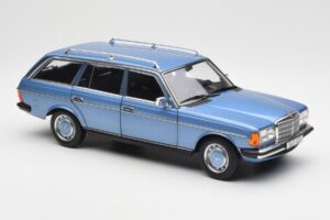 Mercedes 200 S123 T-Model Diamond Blue Dealer Edition Norev 1:18 B66040671 Diecast — photo 6 of 8