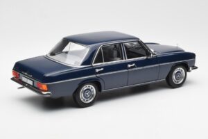 Mercedes 200 W114 Midnight Blue Dealer Edition Norev 1:18 B66040694 Diecast — photo 3 of 8