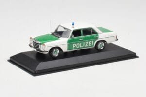 Mercedes 200 W115 Police Minichamps 1:43 400034090 Diecast — photo 2 of 4