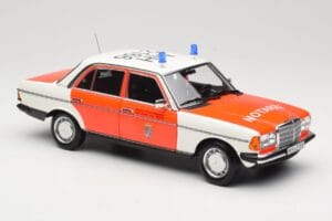 Mercedes 200 W123 Ambulance White Norev 1:18 183834 Diecast — photo 4 of 8
