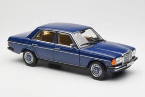 Mercedes 200 W123 Surf Blue Norev 1:18 183710 Diecast — photo 6 of 8