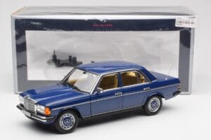 Mercedes 200 W123 Surf Blue Norev 1:18 183710 Diecast — photo 8 of 8