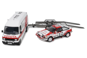 Mercedes 208D + Toyota Celica ST165 Gr.A RAC Safari 1990 Otto 1:18 OT480 Resin — photo 3 of 4