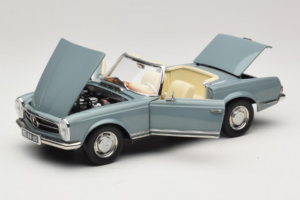 Mercedes 230 SL W113 Horizon Blue Norev 1:18 183992 Diecast — photo 2 of 9