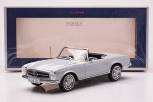 Mercedes 230 SL W113 Pagoda Grey Norev 1:18 183990 Diecast — photo 8 of 8