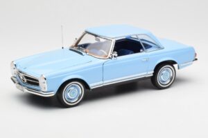 Mercedes 230 SL W113 Pagoda Horizon Blue Dealer Edition Norev 1:18 B66040633 Diecast — photo 3 of 10