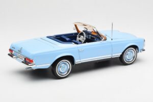 Mercedes 230 SL W113 Pagoda Horizon Blue Dealer Edition Norev 1:18 B66040633 Diecast — photo 4 of 10