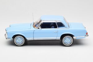 Mercedes 230 SL W113 Pagoda Horizon Blue Dealer Edition Norev 1:18 B66040633 Diecast — photo 5 of 10