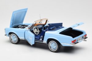 Mercedes 230 SL W113 Pagoda Horizon Blue Dealer Edition Norev 1:18 B66040633 Diecast — photo 7 of 10
