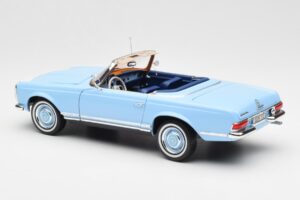 Mercedes 230 SL W113 Pagoda Horizon Blue Dealer Edition Norev 1:18 B66040633 Diecast — photo 9 of 10
