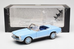 Mercedes 230 SL W113 Pagoda Horizon Blue Dealer Edition Norev 1:18 B66040633 Diecast — photo 10 of 10