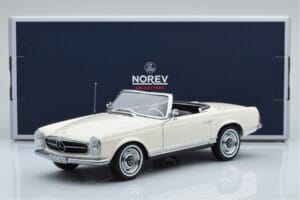 Mercedes 230 SL W113 Pagoda White Limited Edition Norev 1:18 183768 Diecast — photo 9 of 9