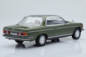 Mercedes 280 CE W123 Coupe Green Norev 1:18 183704 Diecast — photo 2 of 6