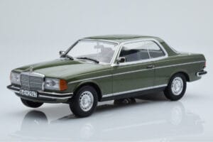 Mercedes 280 CE W123 Coupe Green Norev 1:18 183704 Diecast