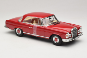 Mercedes 280 SE Coupe Red Norev 1:18 183527 Diecast — photo 4 of 6