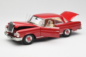 Mercedes 280 SE W108 Red Norev 1:18 193527 Diecast — photo 2 of 8