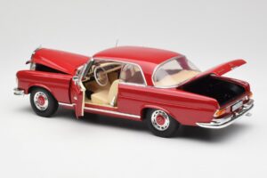 Mercedes 280 SE W108 Red Norev 1:18 193527 Diecast — photo 5 of 8