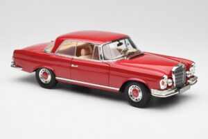 Mercedes 280 SE W108 Red Norev 1:18 193527 Diecast — photo 6 of 8