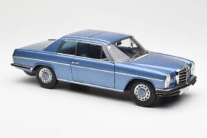 Mercedes 280C/8 W114 Coupe Blue Metallic AUTOart 1:18 76187 Diecast — photo 6 of 8