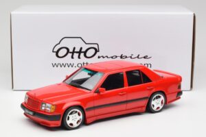 Mercedes 300E W124 6.0 AMG Signal Red Otto 1:18 OT1104 Resin — photo 6 of 6