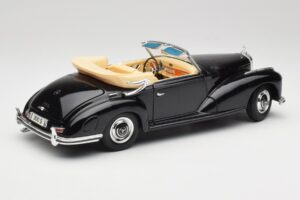 Mercedes 300 S W188 Cabriolet Black Tchibo 1:18 36782 Diecast — photo 3 of 8