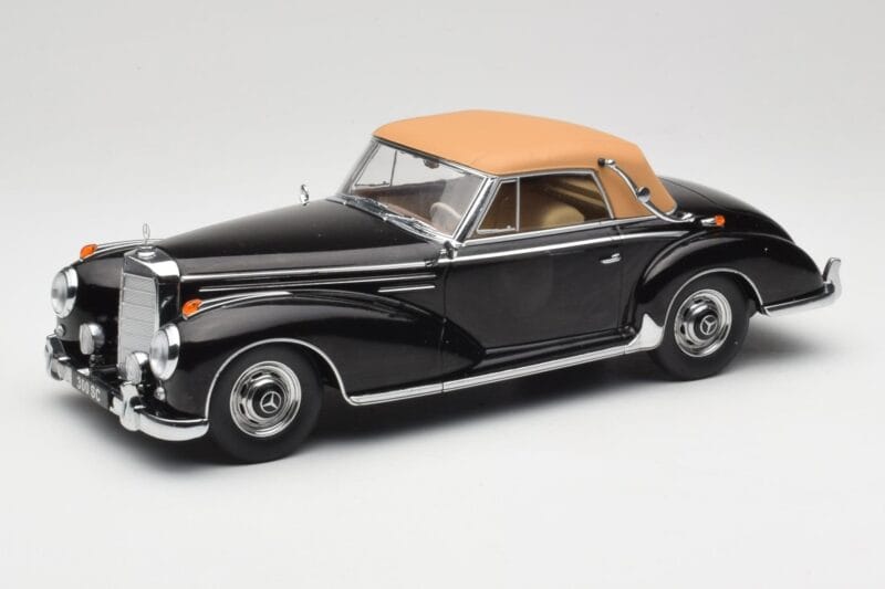 Mercedes 300 SC W188 Cabriolet Softtop Black KK-Scale 1:18 KKDC180943 Diecast