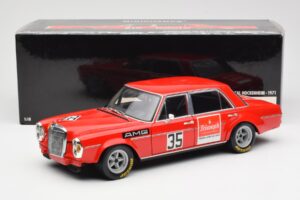 Mercedes 300 SEL 6.8 #35 H. Kelleners Hockenheim 1973 Minichamps 1:18 100713435 Diecast — photo 8 of 8