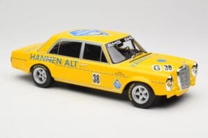 Mercedes 300 SEL 6.8 W109 #38 H. Heyer Season Finale Hockenheim 1971 Minichamps 1:18 155713438 Diecast — photo 4 of 6
