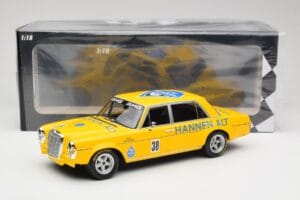Mercedes 300 SEL 6.8 W109 #38 H. Heyer Season Finale Hockenheim 1971 Minichamps 1:18 155713438 Diecast — photo 6 of 6