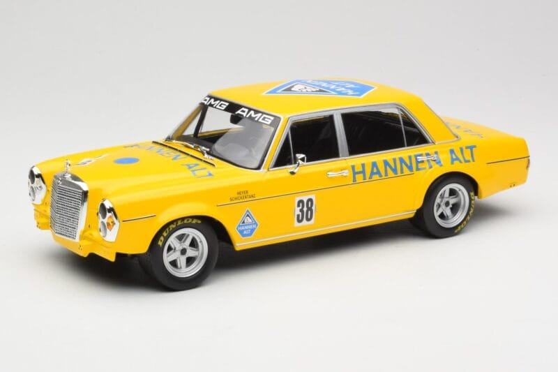 Mercedes 300 SEL 6.8 W109 #38 H. Heyer Season Finale Hockenheim 1971 Minichamps 1:18 155713438 Diecast