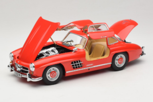 Mercedes 300 SL Gullwing Red Minichamps 1:18 180039001 Diecast — photo 2 of 8