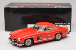 Mercedes 300 SL Gullwing Red Minichamps 1:18 180039001 Diecast — photo 8 of 8