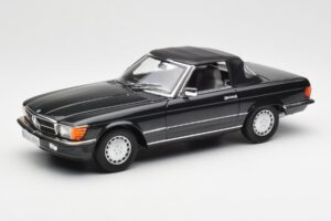 Mercedes 300 SL R107 Black Pearl Dealer Edition Norev 1:18 B66040678 Diecast — photo 3 of 10