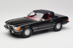 Mercedes 300 SL R107 Black Norev 1:18 183511 Diecast
