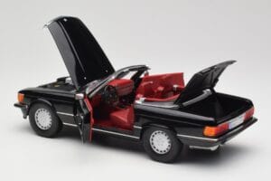 Mercedes 300 SL R107 Black Norev 1:18 183511 Diecast — photo 5 of 8